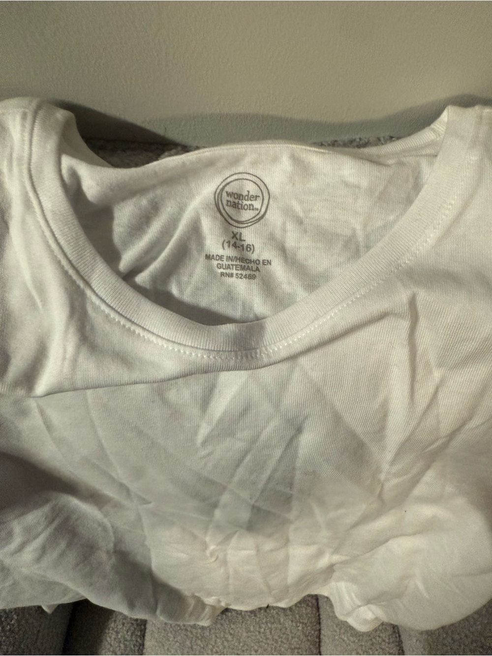 wonder nation White Crewneck T-Shirt